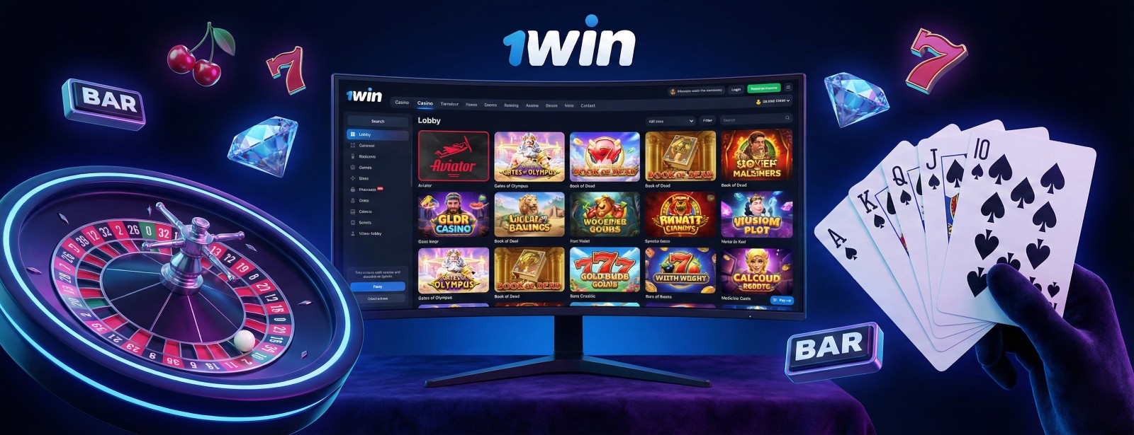 1win Kasyno i Sloty Online: Graj w Najlepsze Automaty i Ruletkę w Polsce 1win Kasyno online w Polsce: szeroki wybór automatów do gier, ruletka, gry karciane i popularny slot Aviator